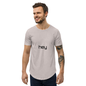 Men's Curved Hem T-Shirt - Minimalist