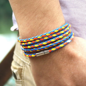 leather bracelet-men - Minimalist