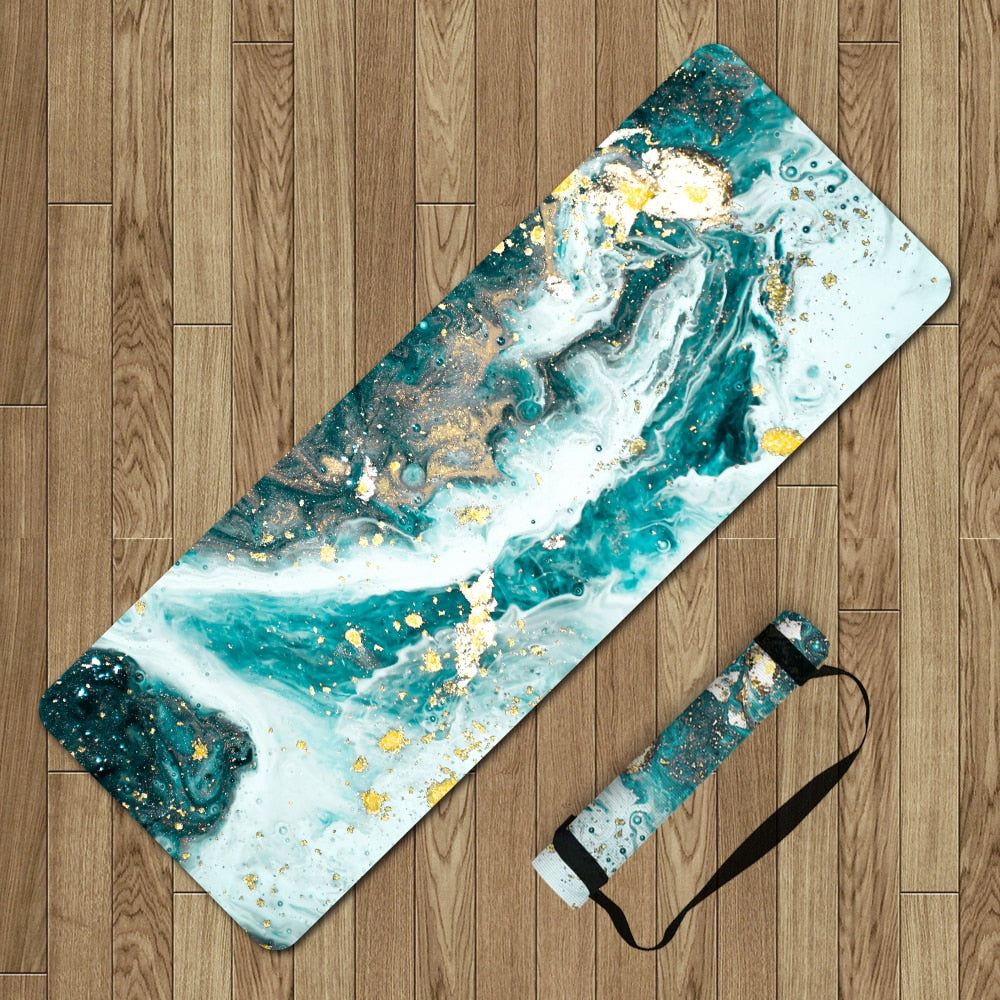 185 * 68CM 1.5MM Natural Rubber Yoga Mat