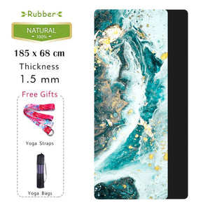 185 * 68CM 1.5MM Natural Rubber Yoga Mat