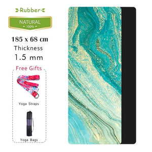 185 * 68CM 1.5MM Natural Rubber Yoga Mat