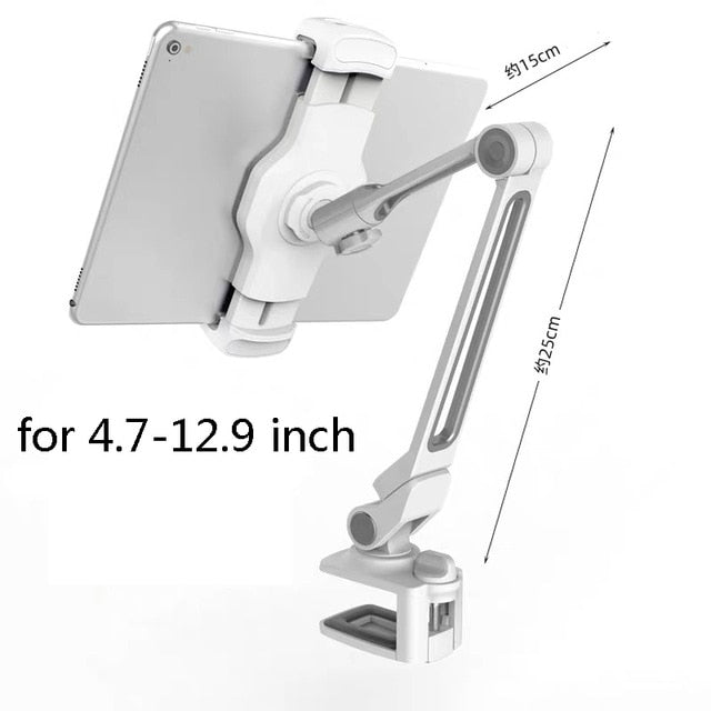 Aluminum Tablet Desk Bed Mount