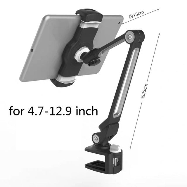 Aluminum Tablet Desk Bed Mount