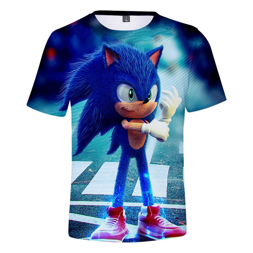 Sonic T shirt for boys - Minimalist