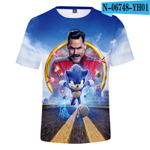 Sonic T shirt for boys - Minimalist