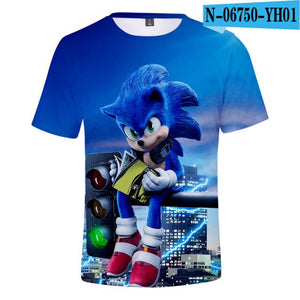 Sonic T shirt for boys - Minimalist