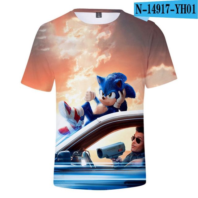 Sonic T shirt for boys - Minimalist