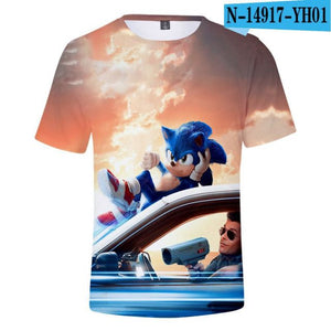 Sonic T shirt for boys - Minimalist