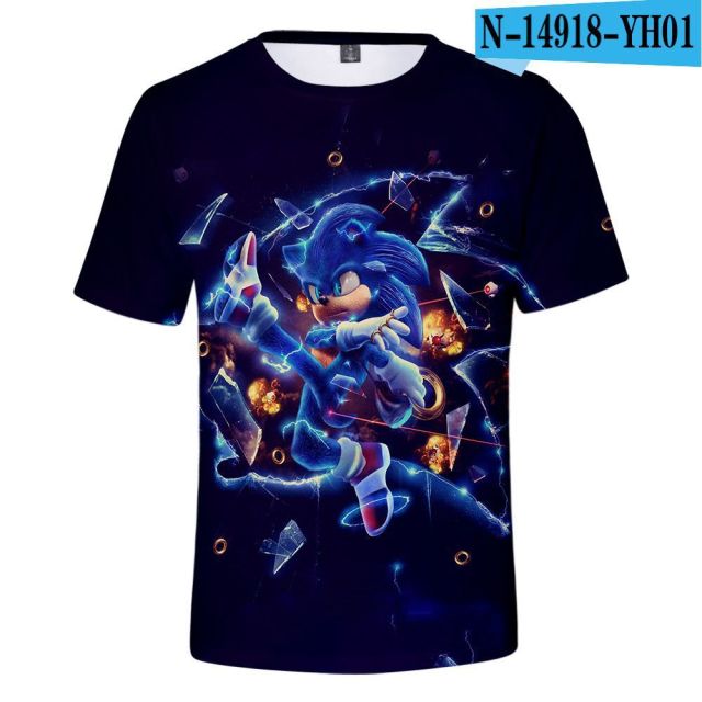 Sonic T shirt for boys - Minimalist