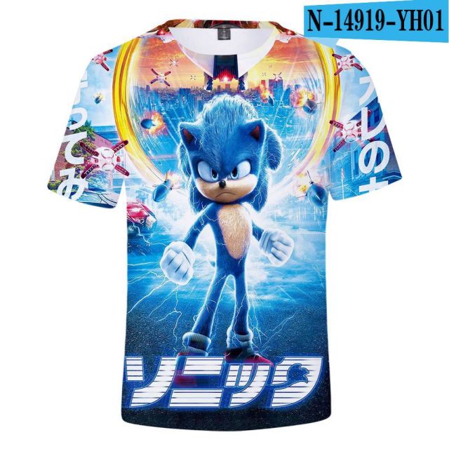 Sonic T shirt for boys - Minimalist